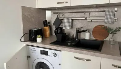 Grundriss der Unterkunft Alexanderplatz Chic Sunny City Studio