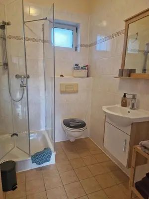 Ein Badezimmer in der Unterkunft Small vacation apartment