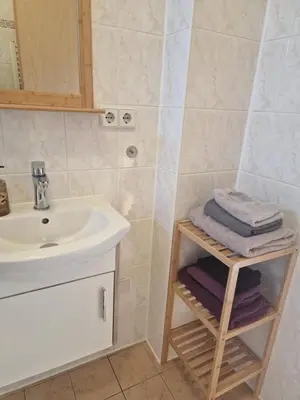 Ein Badezimmer in der Unterkunft Small vacation apartment
