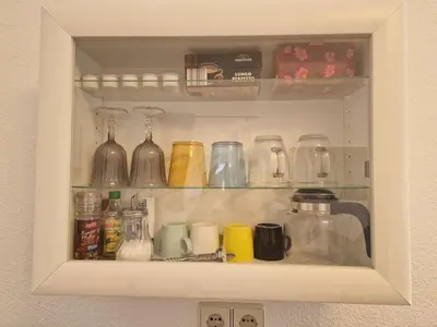 Kaffee-/Teezubehör in der Unterkunft Small vacation apartment