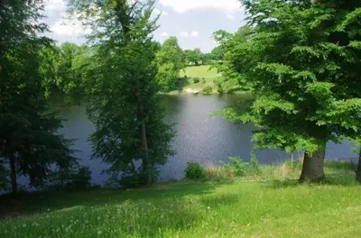 Naturlandschaft in der Nähe des Ferienhauses