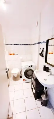 Ein Badezimmer in der Unterkunft BetterBeds Wilhelm City