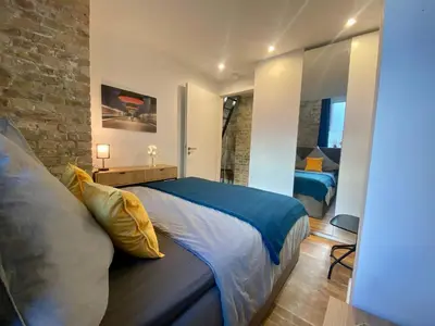 Ein Sitzbereich in der Unterkunft Central Prenzlauer Berg for 4 - Family or Friends PRA