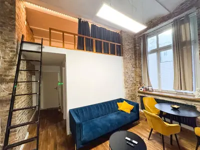 Ein Sitzbereich in der Unterkunft Central Prenzlauer Berg for 4 - Family or Friends PRA