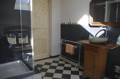 Küche/Küchenzeile in der Unterkunft Gutshaus Buberow - Haupthaus - für Seminare & Gruppen
