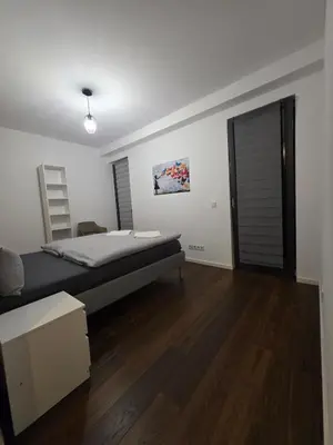 Ein Bett oder Betten in einem Zimmer der Unterkunft Bergmann Apartments by Acar
