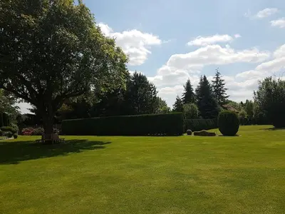 Ein Garten an der Unterkunft Ferienhaus 1938