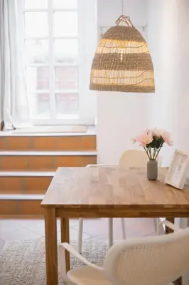 Grundriss der Unterkunft gemütliches, helles Apartment mit offener Küche