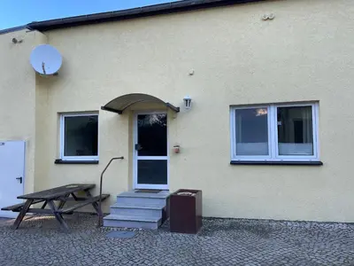 Das Gebäude in dem sich die Pension befindet