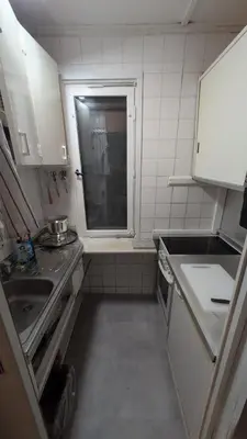 Küche/Küchenzeile in der Unterkunft Ferienhaus mit großer Terrasse in Schöneiche bei Berlin
