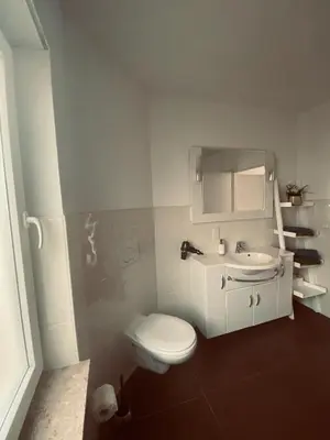 Ein Badezimmer in der Unterkunft Spreewaldferienhäuser am Deich