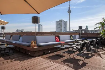 Ein Balkon oder eine Terrasse in der Unterkunft Hotel ZOE by AMANO