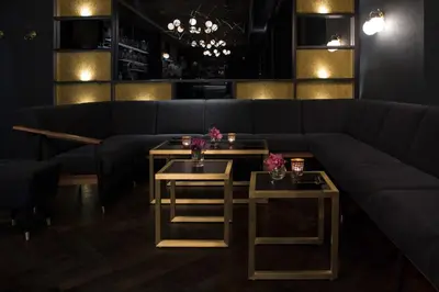 Ein Sitzbereich in der Unterkunft Hotel ZOE by AMANO