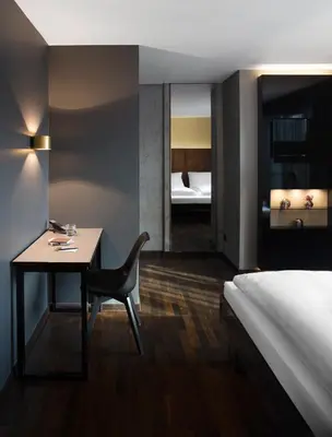 Ein Bett oder Betten in einem Zimmer der Unterkunft Hotel ZOE by AMANO
