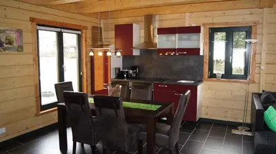 Küche/Küchenzeile in der Unterkunft Holiday home in Friedland 2712