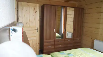 Ein Bett oder Betten in einem Zimmer der Unterkunft Holiday home in Friedland 2712