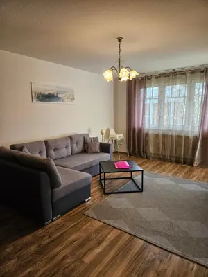 Ein Sitzbereich in der Unterkunft Residenz Zum Kronprinzen Bad Saarow