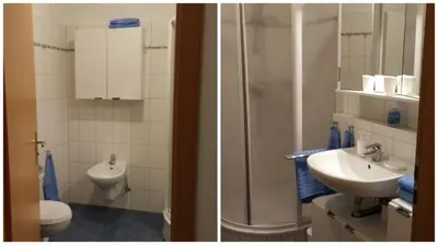Ein Badezimmer in der Unterkunft Residenz Zum Kronprinzen Bad Saarow