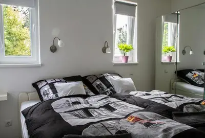 Ein Bett oder Betten in einem Zimmer der Unterkunft BerLietz