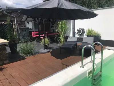 Der Swimmingpool an oder in der Nähe von Holiday home in Beelitz 2608
