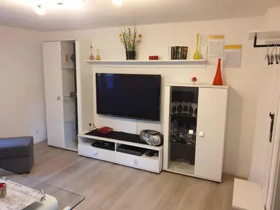 TV/Unterhaltungsangebot in der Unterkunft Holiday home in Beelitz 2608