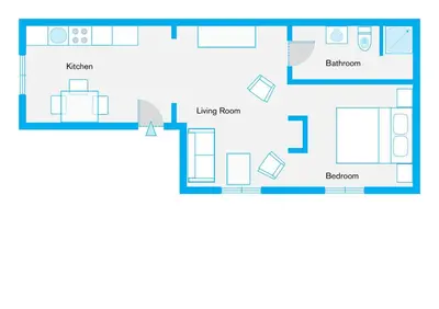 Grundriss der Unterkunft Lofty Torstr Apartments, 4 unique units from 1-3 bedrooms in Mitte, ideal for families & groups, from 2 up to 8 Guests