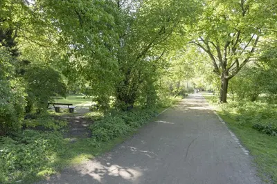 Naturlandschaft in der Nähe der Ferienwohnung