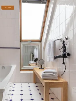 Ein Badezimmer in der Unterkunft Apartment Berlin Am Friedrichshain