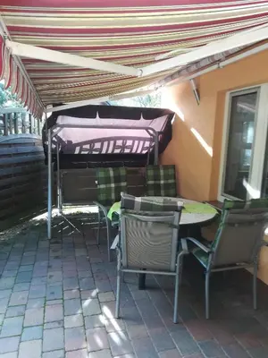 Grundriss der Unterkunft Spreewaldhäuser Golinski mit Kamin am Neuendorfer See