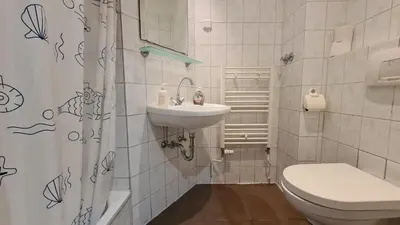 Ein Badezimmer in der Unterkunft Freiraum Hostel Kreuzberg