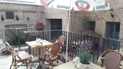 Ein Balkon oder eine Terrasse in der Unterkunft Hagemeisterensemble