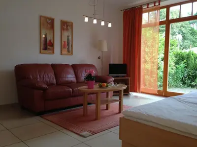 TV/Unterhaltungsangebot in der Unterkunft Apartment Am Lübbesee