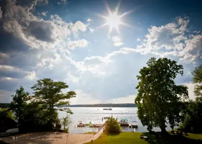 Naturlandschaft in der Nähe des Hotels