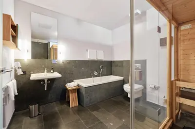 Ein Badezimmer in der Unterkunft havelblau Ferienlofts