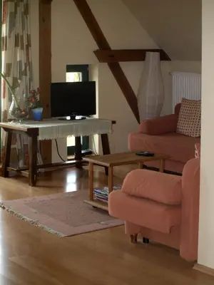 TV/Unterhaltungsangebot in der Unterkunft Apartment Alte Deckstation