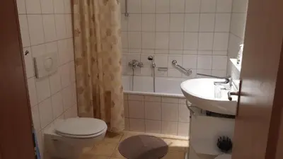 Ein Badezimmer in der Unterkunft Residenz Zum Kronprinzen