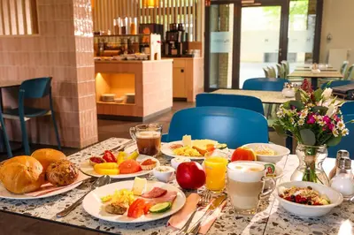 Essen im Hotel oder in der Nähe