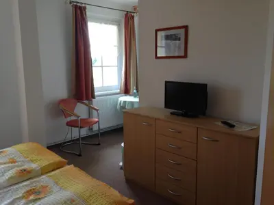 TV/Unterhaltungsangebot in der Unterkunft Landgasthaus am Dolgensee