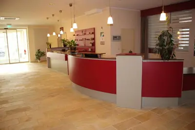 Lobby/Rezeption in der Unterkunft Bed & Breakfast Hotel Müllerhof