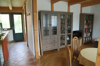 Die Bibliothek in der Ferienwohnung