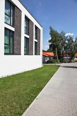 Das Gebäude in dem sich das Hotel befindet