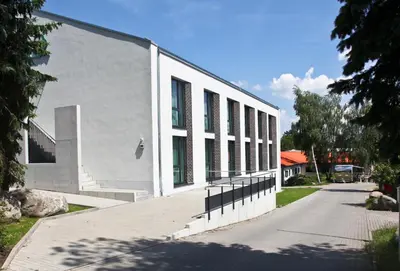 Das Gebäude in dem sich das Hotel befindet
