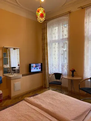 Küche/Küchenzeile in der Unterkunft Hotel Gunia