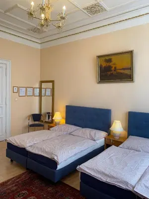 Ein Bett oder Betten in einem Zimmer der Unterkunft Hotel Gunia