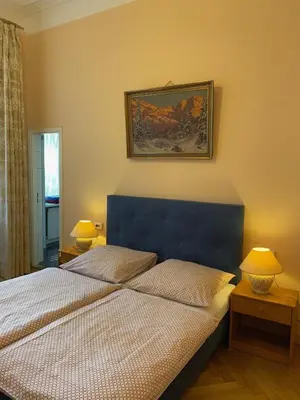 Ein Bett oder Betten in einem Zimmer der Unterkunft Hotel Gunia