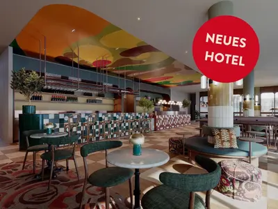 Ein Restaurant oder anderes Speiselokal in der Unterkunft Scandic Charlottenburg
