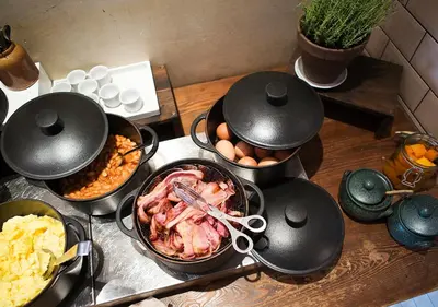 Essen im Hotel oder in der Nähe