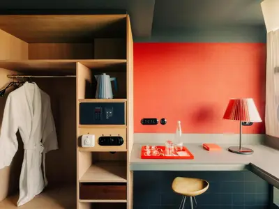 Küche/Küchenzeile in der Unterkunft Casa Camper Berlin