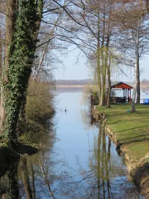Naturlandschaft in der Nähe des Ferienhauses