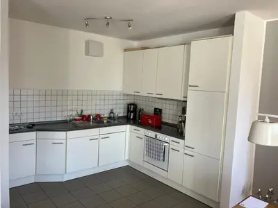 Küche/Küchenzeile in der Unterkunft Raja Jooseppi Apartments